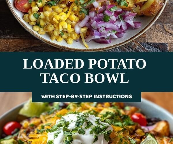 Loaded Potato Taco Bowl