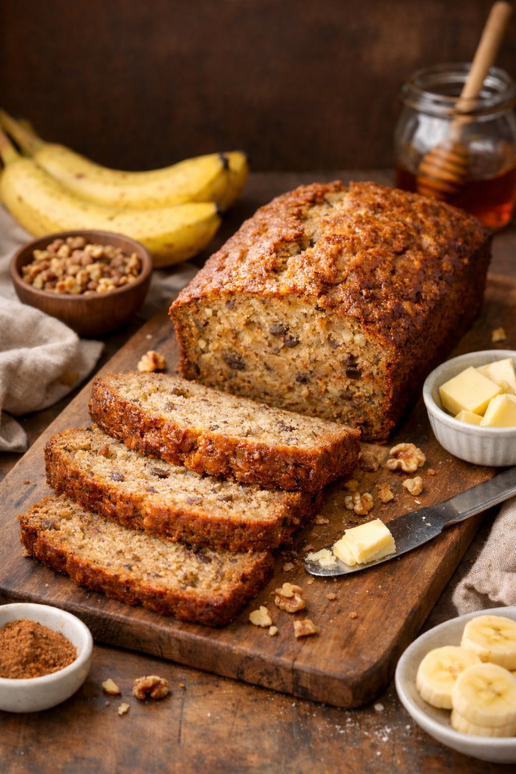 Classic Homemade Banana Bread Recipe