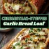 Cheesesteak Stuffed Garlic Bread Loaf