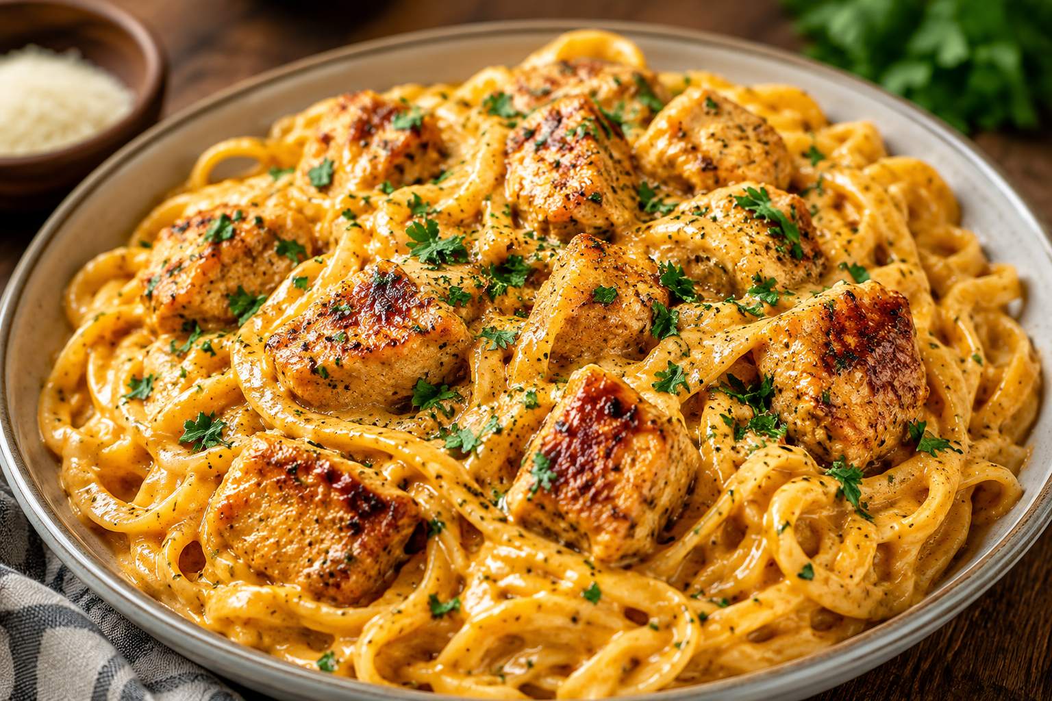 Cowboy Butter Chicken Pasta