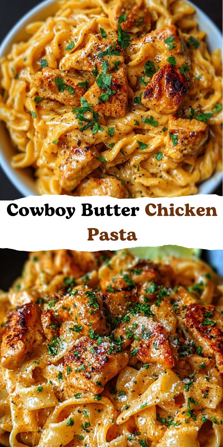 Cowboy Butter Chicken Pasta