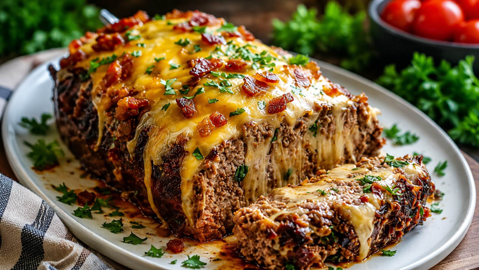 Philly Cheesesteak Meatloaf