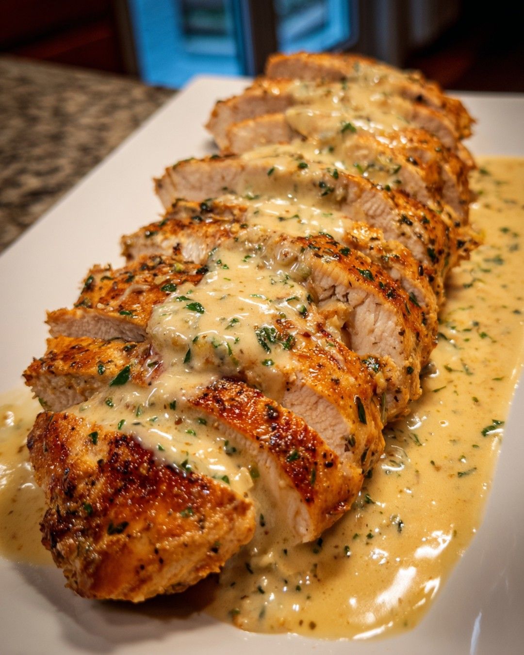 Baked Caesar Chicken