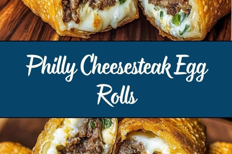 Philly Cheesesteak Egg Rolls