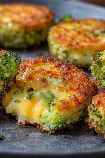 Low-Carb Broccoli Cheese Rounds