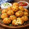 Cheesy Mashed Potato Puff Bites
