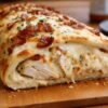 Chicken Bacon Ranch Stromboli
