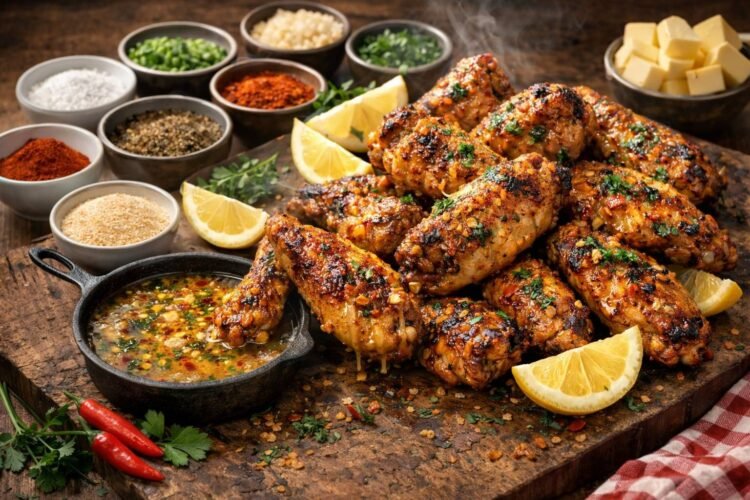 Cowboy Butter Chicken Wings