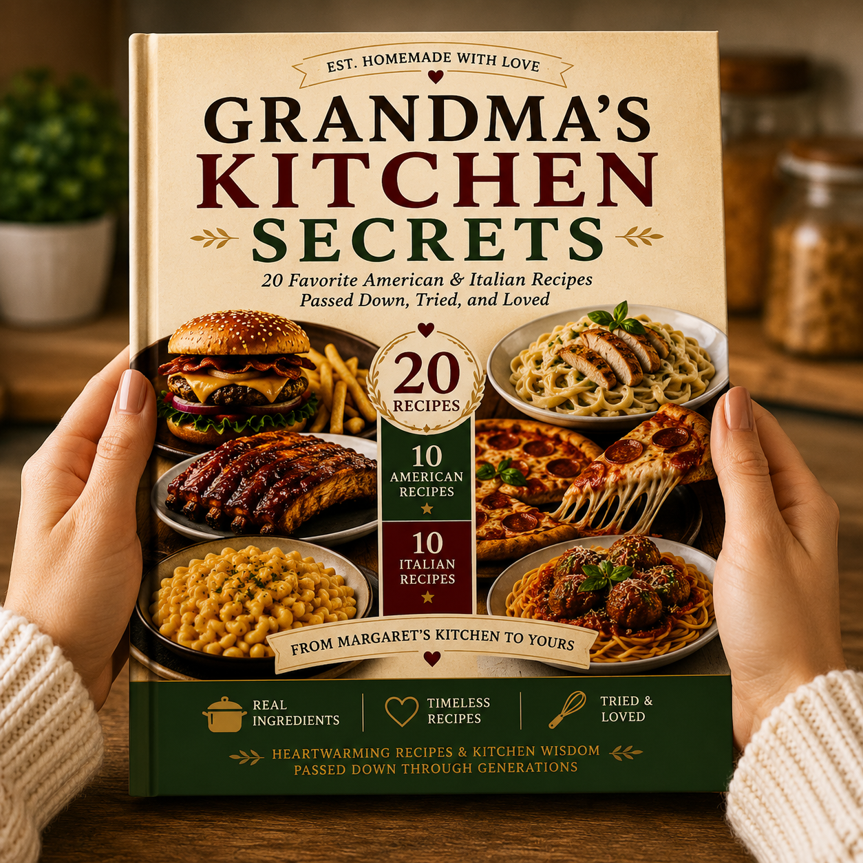 Grandma's Kitchen Secrets Cookbook
