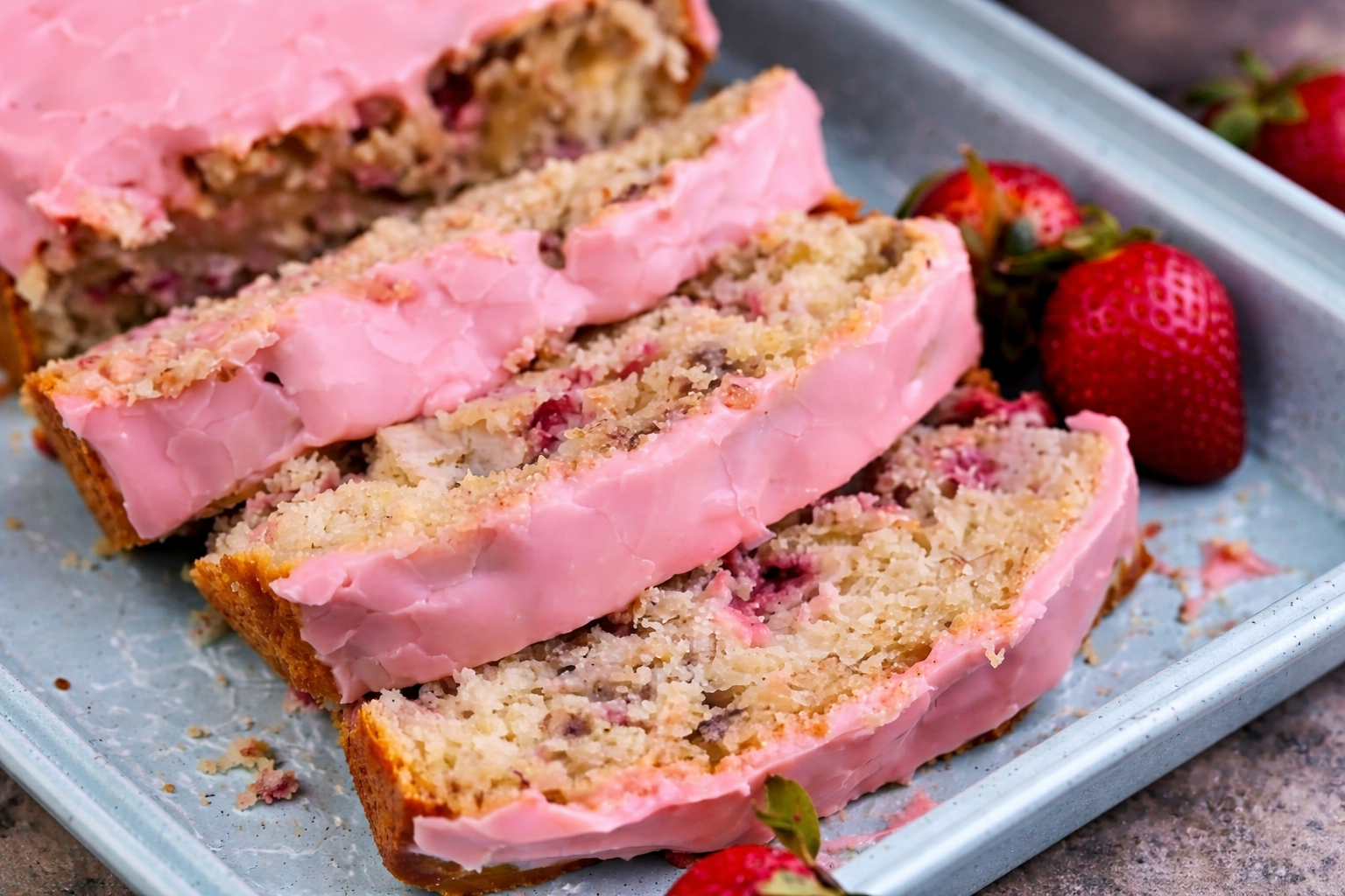 Strawberry Banana Bread Recipe