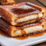 Sweet & Crispy Churro Stuffed French Toast