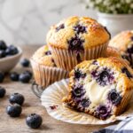 Blueberry Cream Cheese Muffins