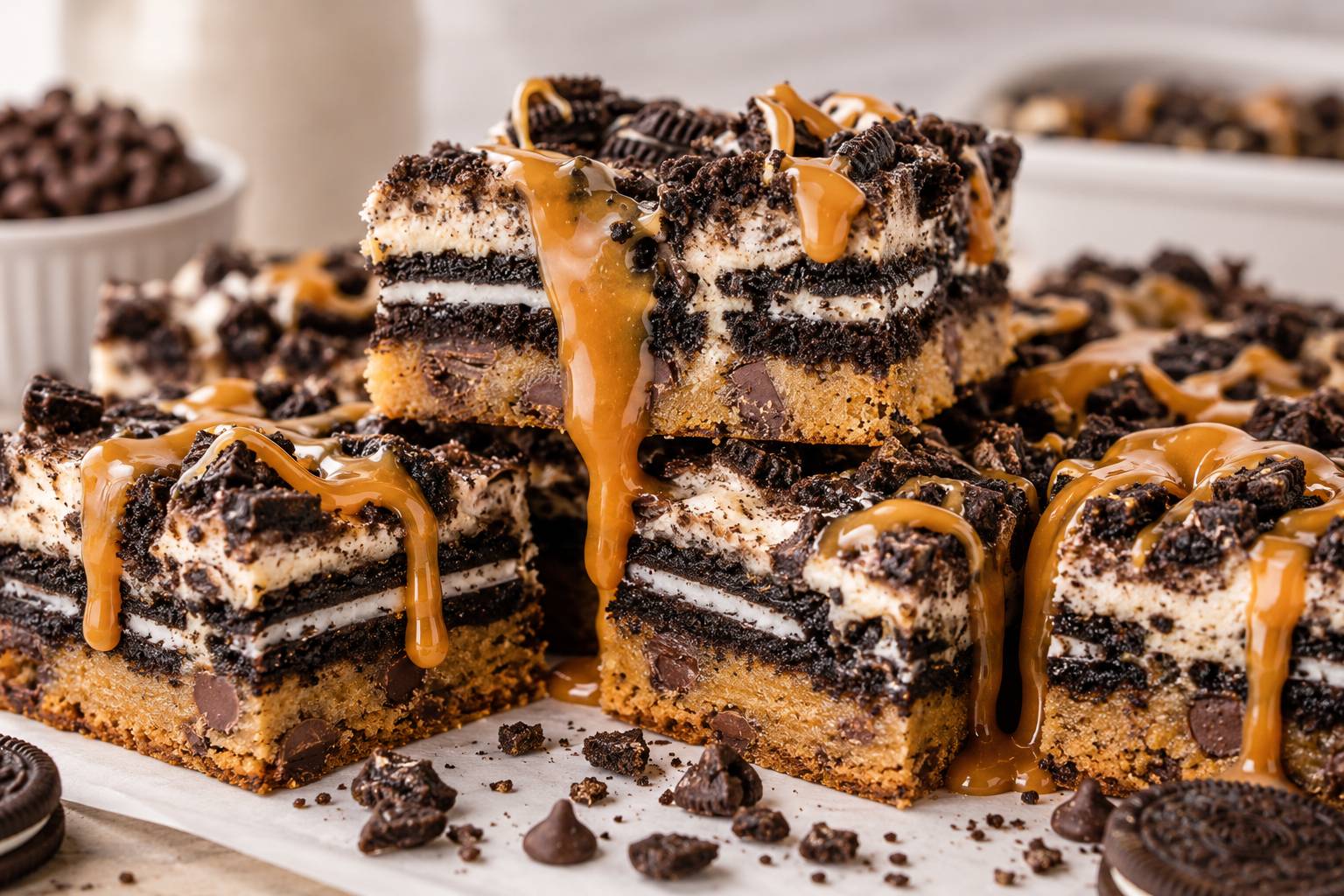 Slutty Cheesecake Bars