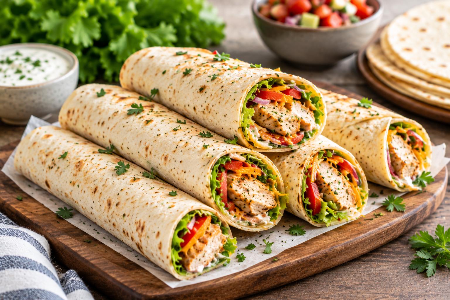 Easy Tortilla Rolls